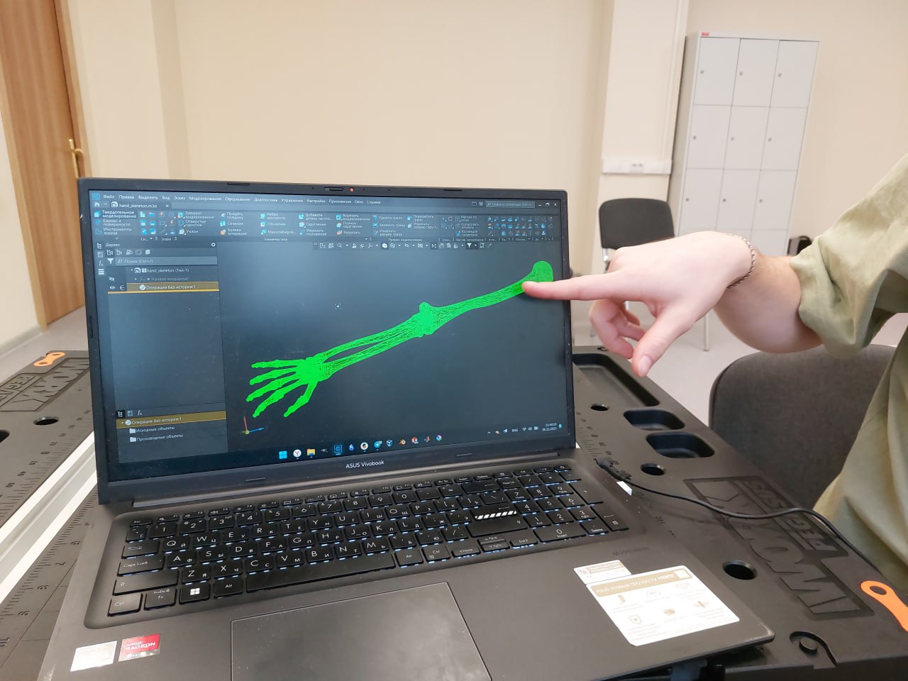 Команда СБР СТАНКИНа разработала прототип человеческой руки